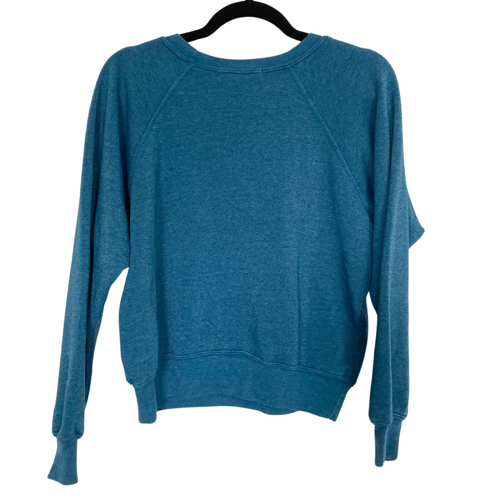 NWT Daydreamer David Bowie Ziggy Stardust Blue Raglan Crew Sweater XS, M - Picture 5 of 8